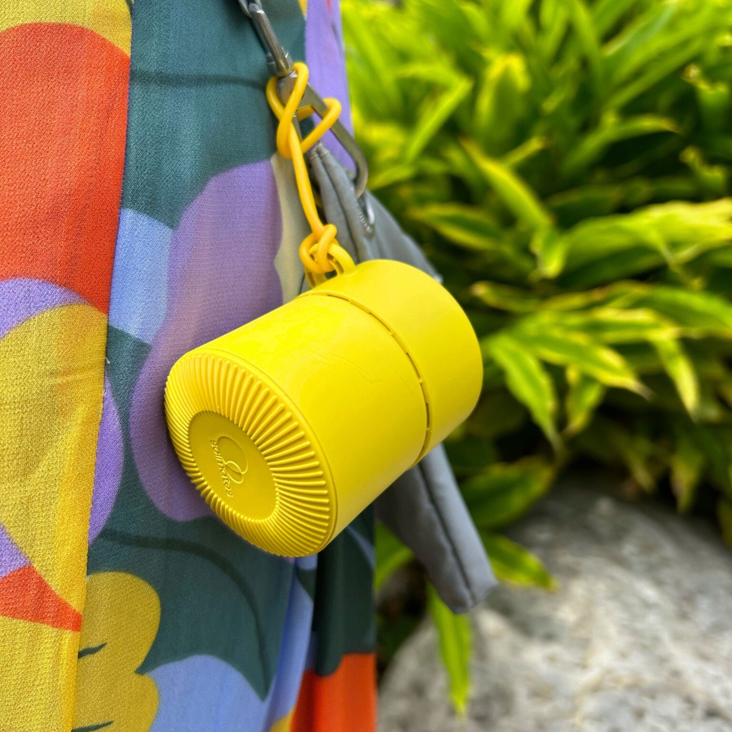 Sunshine Yellow Refillable Sunscreen Applicator
